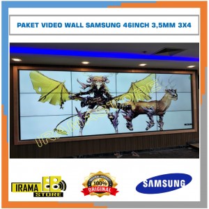 PAKET VIDEO WALL SAMSUNG 46INCH 3,5MM 3X4